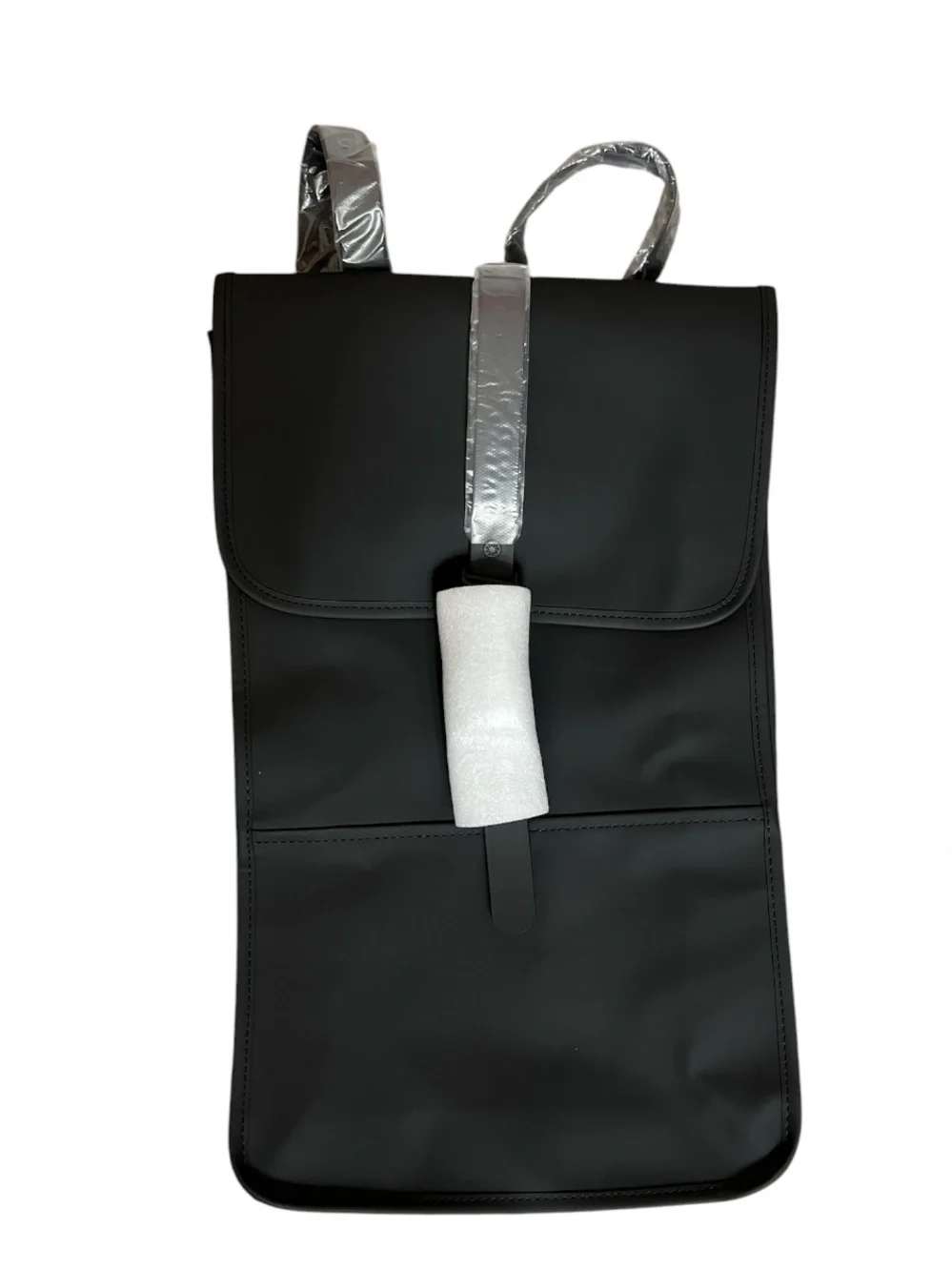 Rains Backpack W3 Black Waterproof Laptop Backpack NWT Style 13000 Unisex 15”